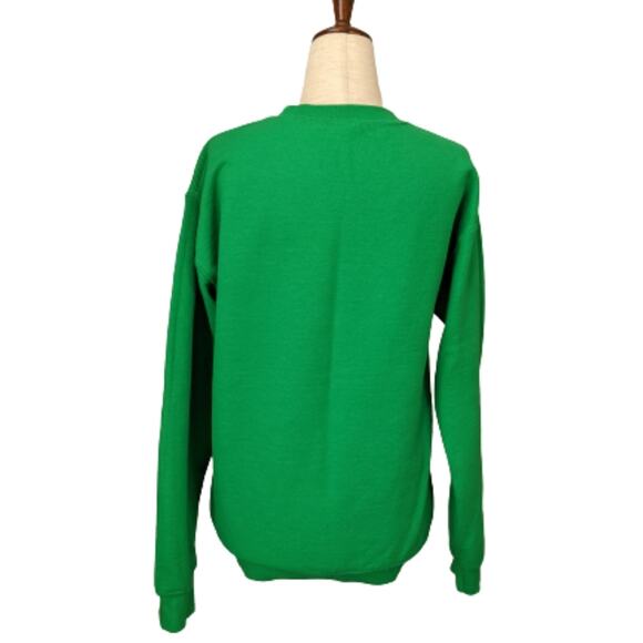 Gildan Heavy Blend Shamrock Sweatshirt Size Small - Picture 4 of 6